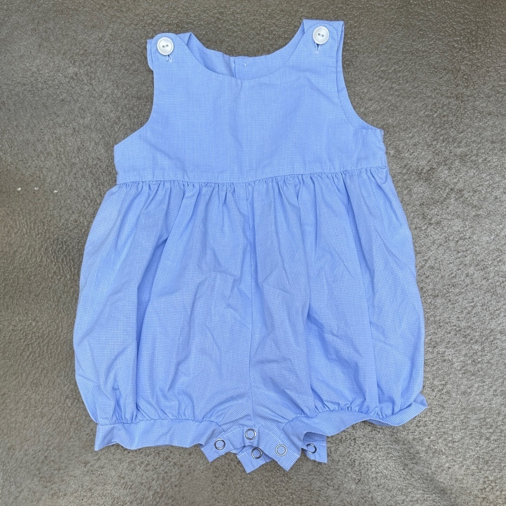 Baby Sen by Remember Nguyen blue romper size 6M
